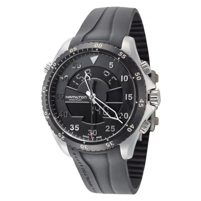 Shop Hamilton Men's 40mm Black Quartz Watch H64554331