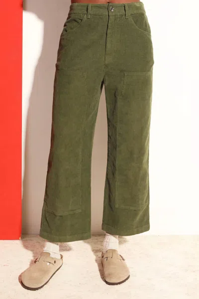 Shop Lf Markey Hardy Trouser In Leaf In Green