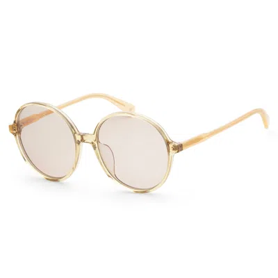 Shop Longchamp Women's 59 Mm Gold Sunglasses Lo607sk-762