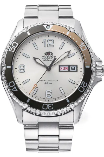 Shop Orient Men's 42mm Silver Tone Automatic Watch Ra-aa0821s19b