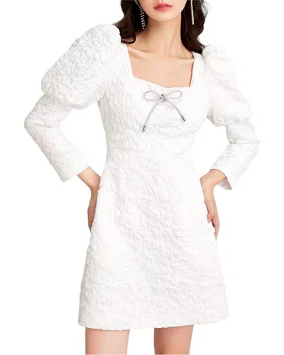 Shop Anette Mini Dress In White