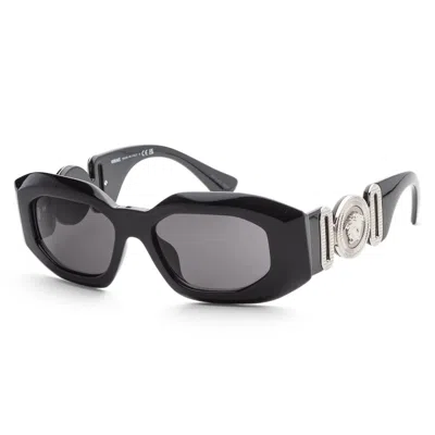 Shop Versace Men's 54 Mm Black Sunglasses Ve4425u-542287-54
