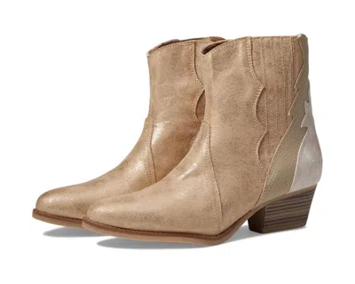 Shop Blowfish Spangle Boots In Dust Gold In Beige