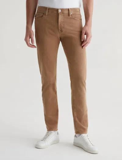 Shop Ag Men's Tellis Corduroy Modern Slim Pant In Sulfur Light Truffle In Multi