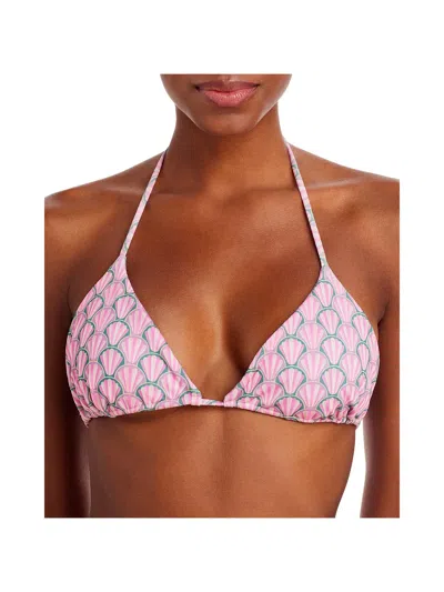 Shop Peixoto Fifi Womens Triangle Bikini Swim Top In Multi