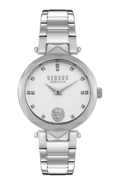 Shop Versus Women's 36mm Silver Tone Quartz Watch Vspcd2g21