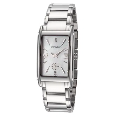 Shop Hamilton Women's 24mm Silver Tone Quartz Watch H11411115