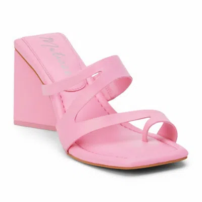 Shop Matisse Women's Oslo Heeled Sandal In Pink