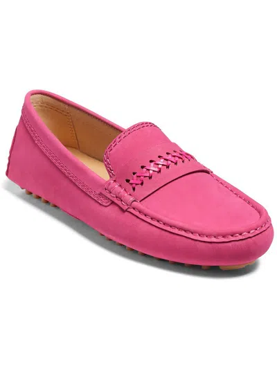 Shop Jack Rogers Dolce Driver Womens Leather Slip-on Loafers In Pink