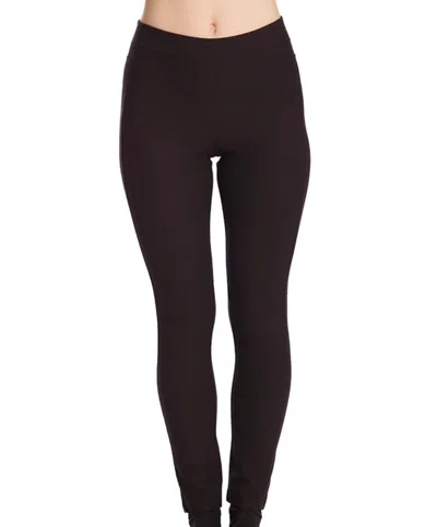 Shop Angel Apparel High Waisted Pant In Black