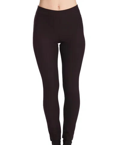 Angel Apparel High Waisted Pant In Black In Black
