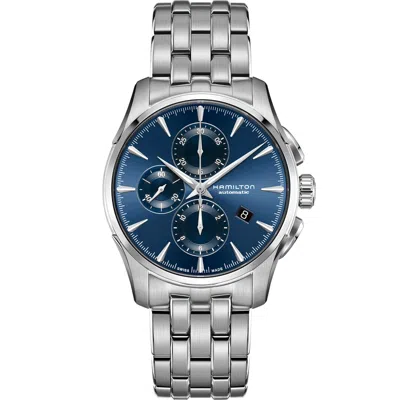 Hamilton Jazzmaster Auto Chrono In Silver