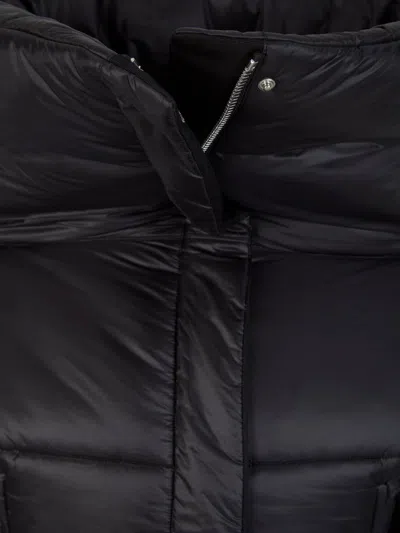 Shop Alaïa Fitted Padded Jacket In Adjusted Volume