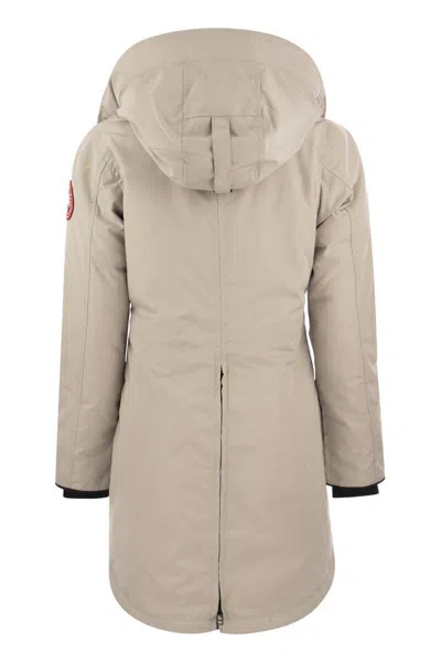 Shop Canada Goose Rossclair - Parka In Limestone