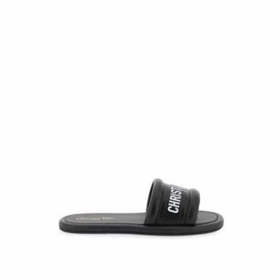 Shop Dior Christian  Sandal Shoes In Black