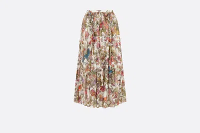 Shop Dior Christian  Skirt Clothing In Multicolour