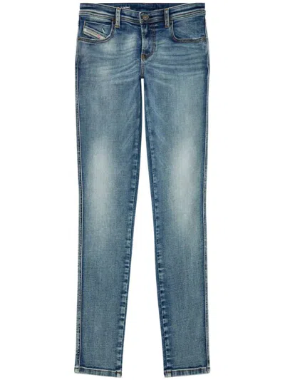 Shop Diesel 2015 Babhila L.32 Pants Clothing In Blue