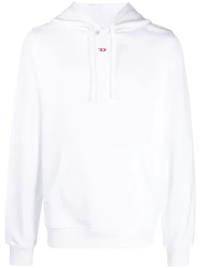 Shop Diesel S Ginn Hood D Sweatshirt Clothing In White