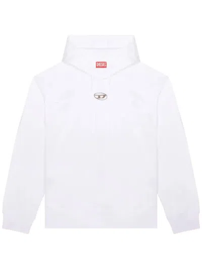 Shop Diesel S Macs Hood Od Sweatshirt Clothing In White