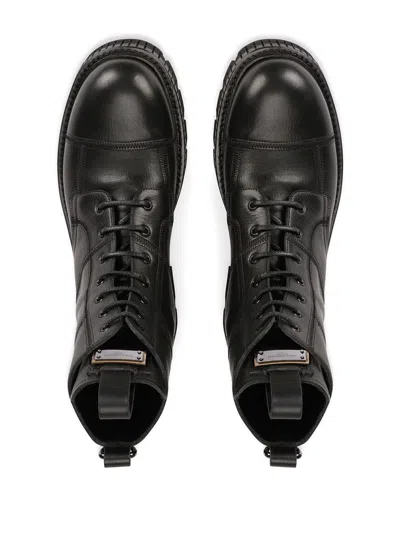 Shop Dolce & Gabbana - Laced Shoes In Black