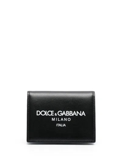 Shop Dolce & Gabbana Card Holder Accessories In Black