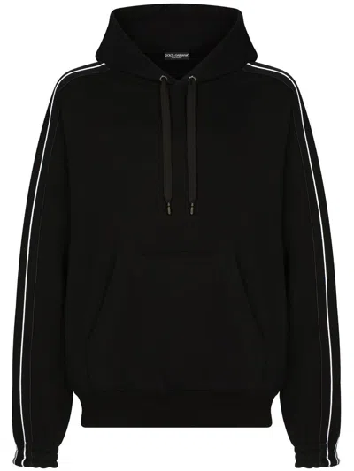 Shop Dolce & Gabbana Hoodie Clothing In Black