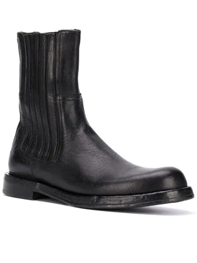 Shop Dolce & Gabbana Horse Boot Shoes In Black