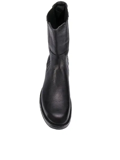 Shop Dolce & Gabbana Horse Boot Shoes In Black