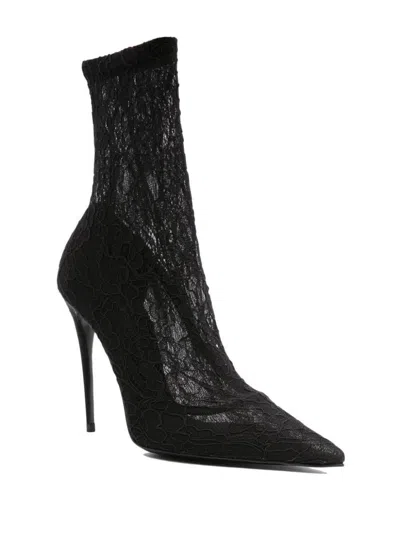 Shop Dolce & Gabbana Lace-up Boot Shoes In Black