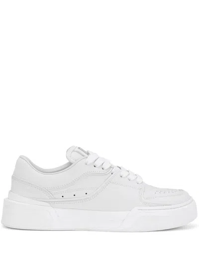 Shop Dolce & Gabbana Low Sneaker Shoes In White