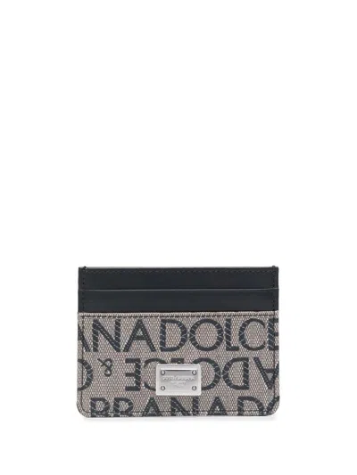 Shop Dolce & Gabbana Paper Holder Accessories In Brown