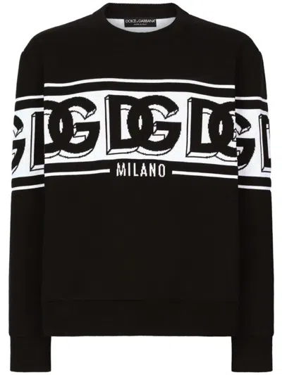 Shop Dolce & Gabbana Pull Roll Clothing In Black