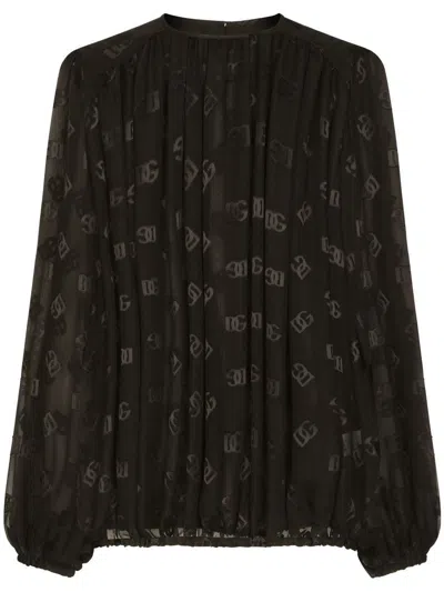 Shop Dolce & Gabbana Top Clothing In Black