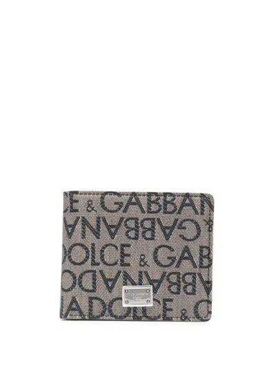 Shop Dolce & Gabbana Wallets Accessories In Brown