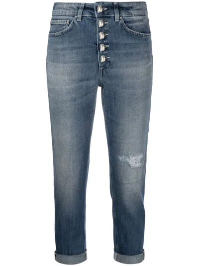 Shop Dondup Jewel Koons Pants Clothing In Blue