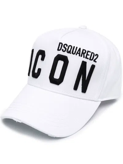Shop Dsquared2 Baseball Cap Accessories In White