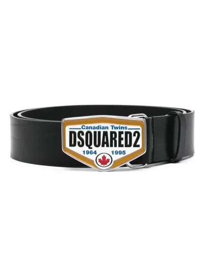 Shop Dsquared2 Belt Accessories In Black