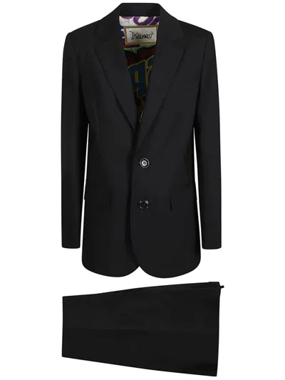 Shop Dsquared2 Downtown Suit Clothing In Black