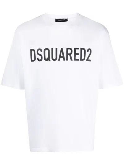 Shop Dsquared2 Loose Fit Tee Clothing In White