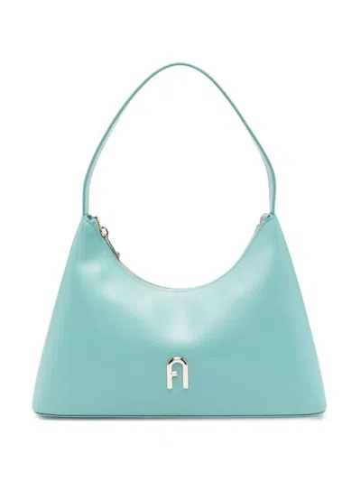 Shop Furla Diamond S Bags In Blue