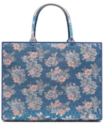 Shop Furla Opportunity L Tote Bags In Blue