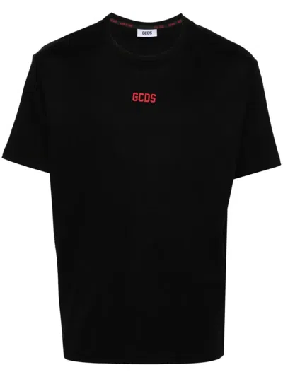 Shop Gcds Bling Logo T-shirt Clothing In Black