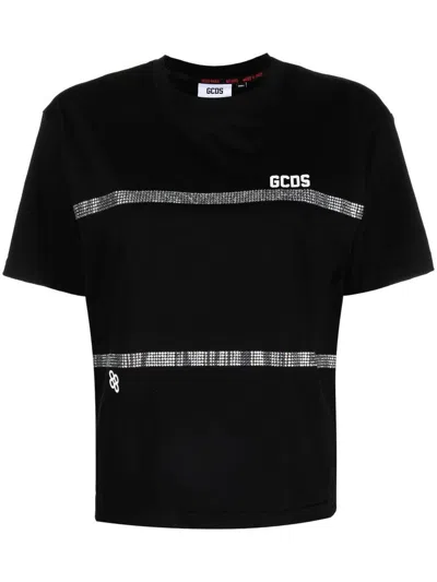 Shop Gcds Bling T-shirt Clothing In Black