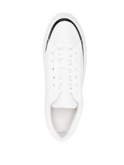 Shop Gcds Logo Sneakers Shoes In White