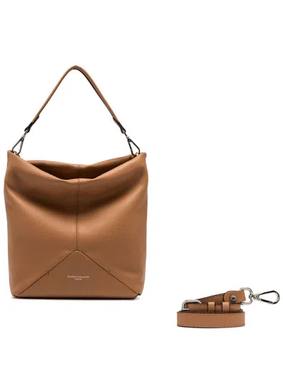 Shop Gianni Chiarini Amber Bags In Brown