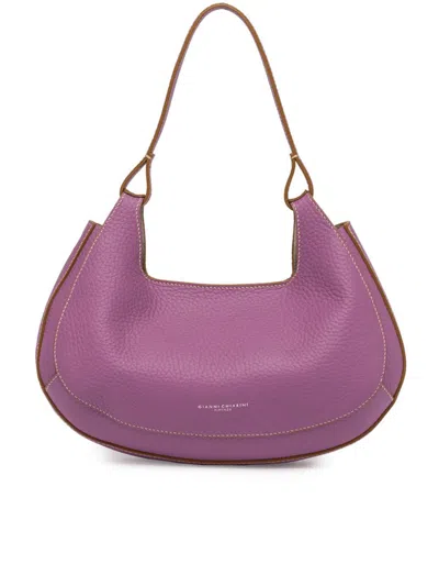 Shop Gianni Chiarini Cloe Bags In Pink & Purple