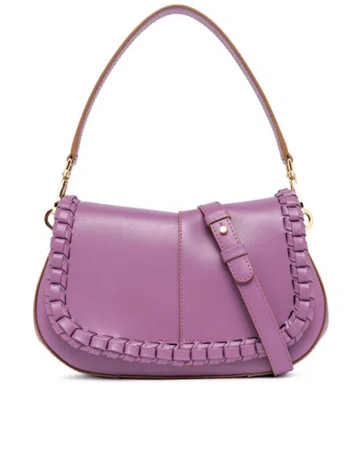 Shop Gianni Chiarini Helena Round Special Bags In Pink & Purple