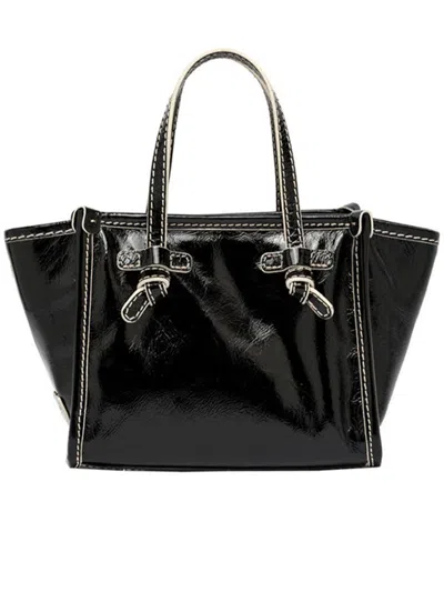 Shop Gianni Chiarini Miss Marcella Bags In Black
