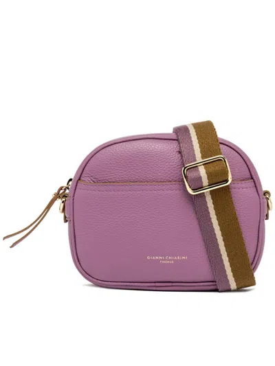 Shop Gianni Chiarini Nina Bags In Pink & Purple