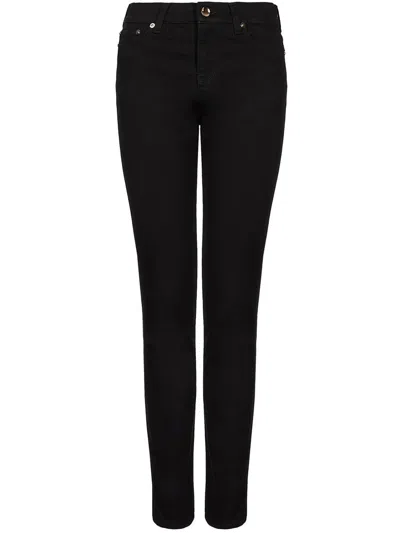 Shop Giorgio Armani 5 Pockets Pant Clothing In Black